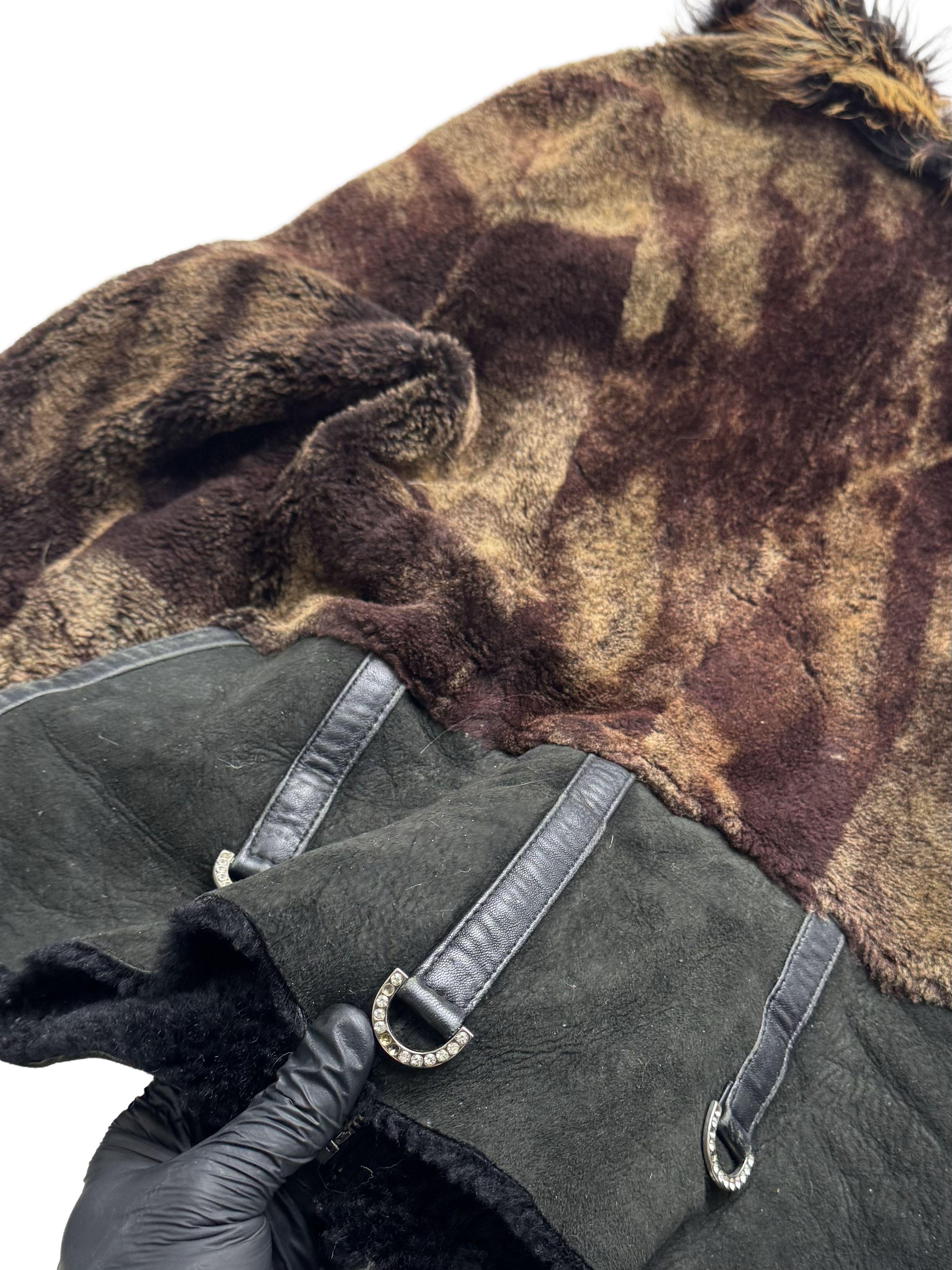 Vintage Vintage Real Sheepskin Cropped Jacket Size M / US 6-8 / IT 42-44 - 22 Thumbnail