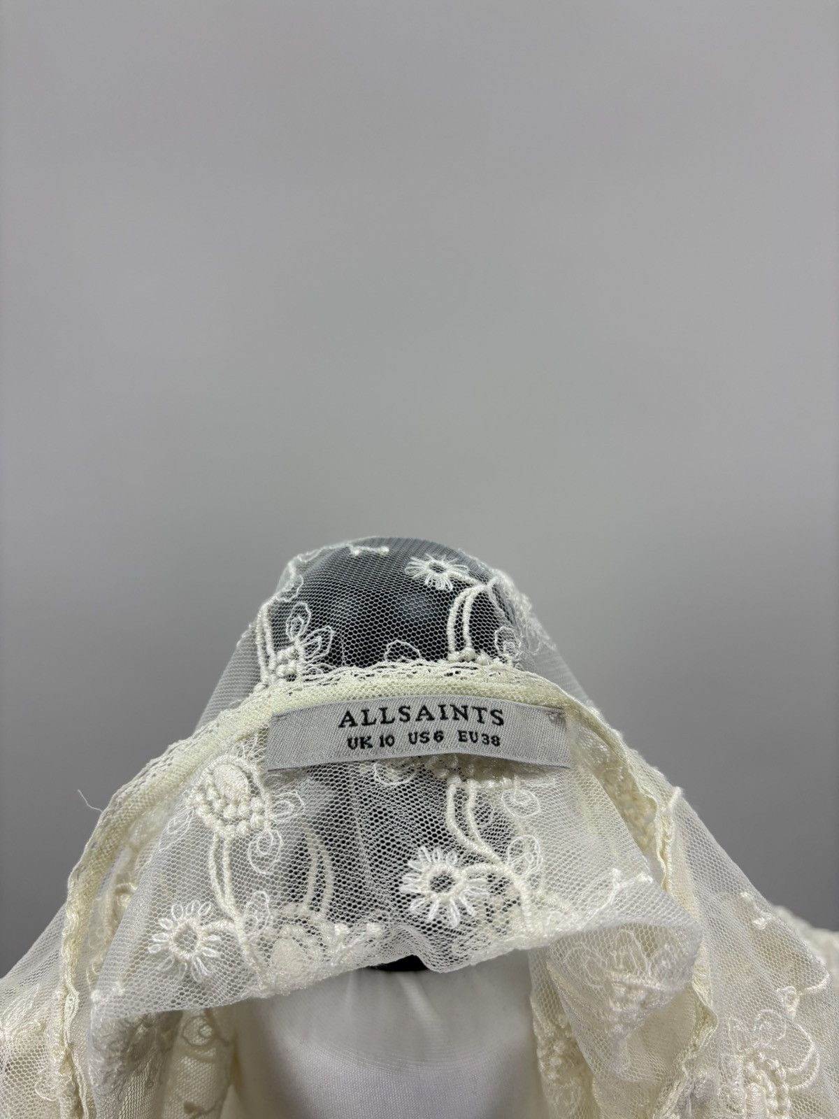 Allsaints Womens blouse AllSaints Size 38 Color Beige Size XS / US 0-2 / IT 36-38 - 11 Thumbnail