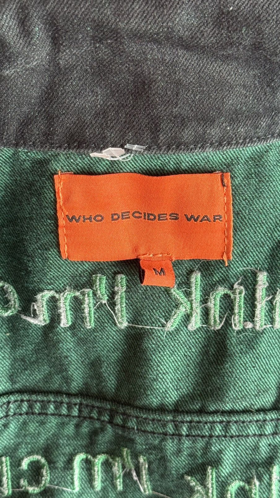 Who Decides War Who Decides War Denim Jacket Size US M / EU 48-50 / 2 - 4 Thumbnail