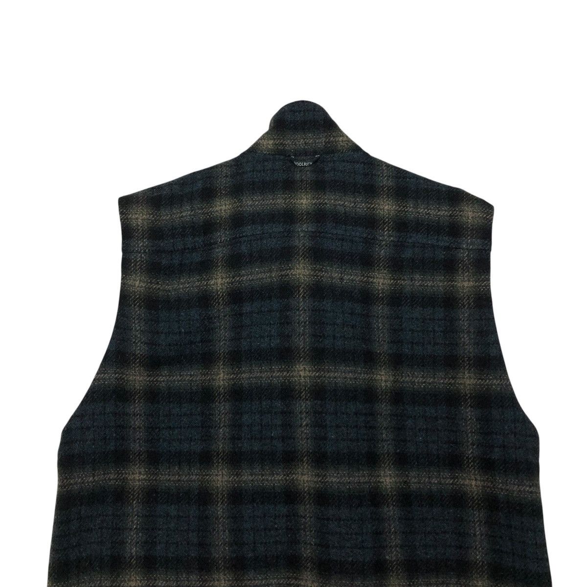 Japanese Brand 🔥VINTAGE WOOL VEST JACKET WOOLRICH TARTAN DESIGN CHECK Size US M / EU 48-50 / 2 - 11 Thumbnail