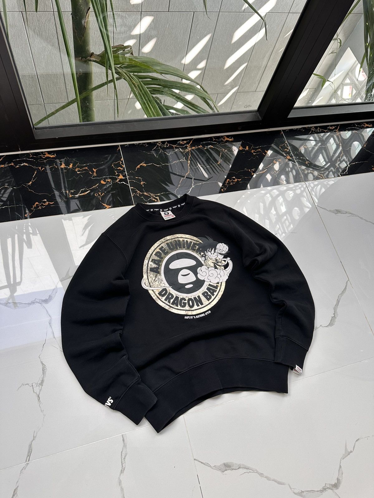 Aape × Vintage AAPE X DRAGONBALL VINTAGE BIG LOGO STREETWEAR SWEATSHIRT Size US M / EU 48-50 / 2 - 1 Thumbnail