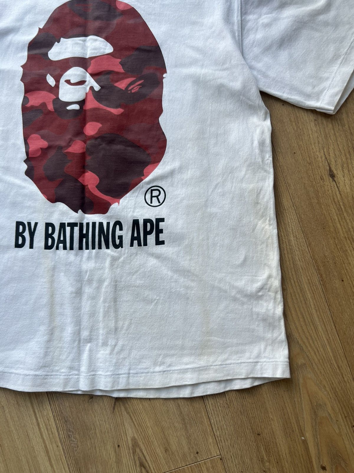 Bape BAPE RED CAMO APE HEAD TEE Size US M / EU 48-50 / 2 - 5 Thumbnail