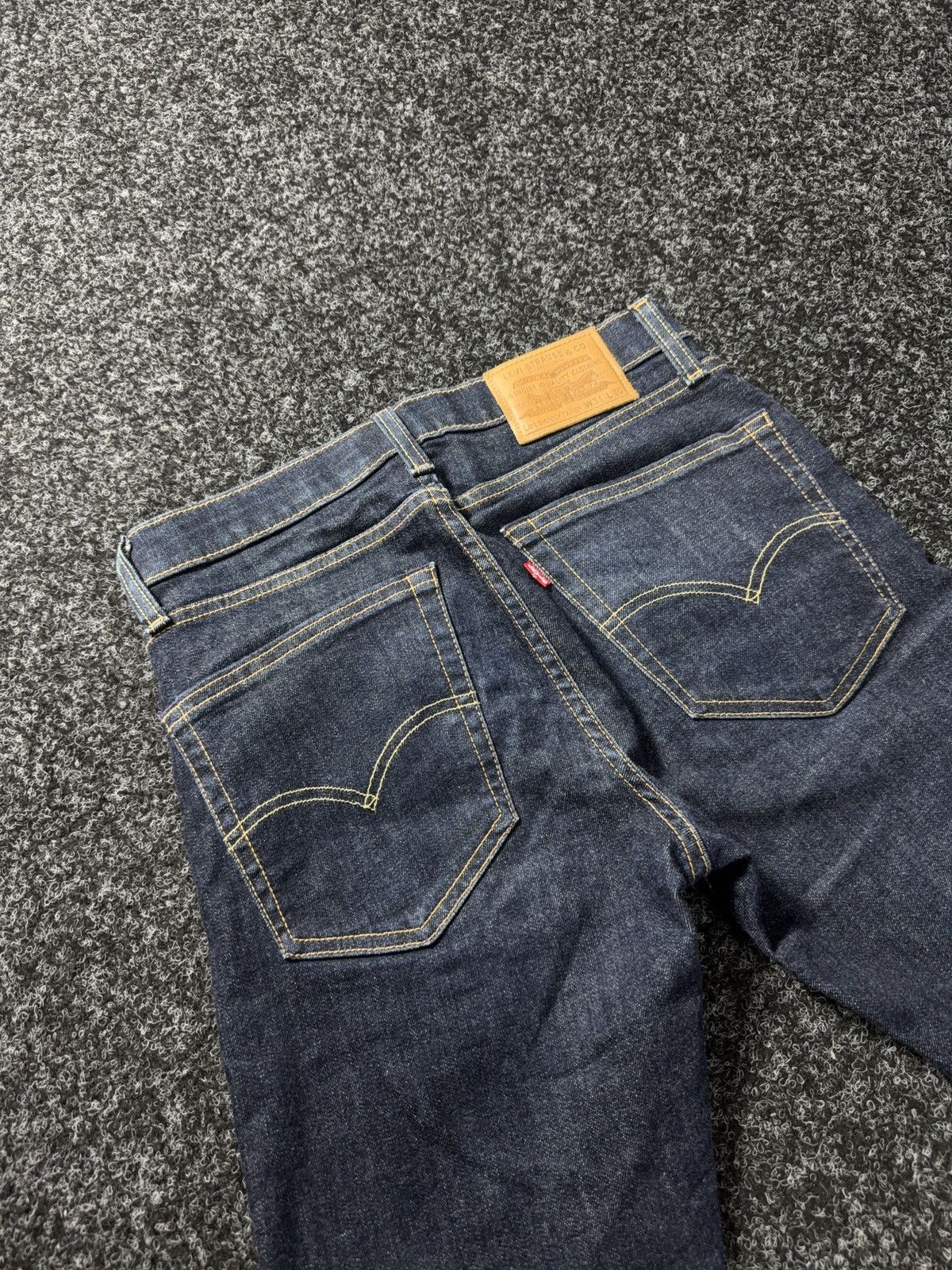 Levi's 00s Levis 510 USA Western Skinny Taper Raw Denim Jeans W31 Size US 31 - 14 Thumbnail