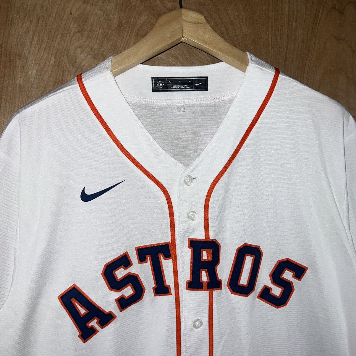 Nike MEN’S NIKE MLB HOUSTON ASTROS BASEBALL JERSEY Size US XL / EU 56 / 4 - 2 Thumbnail