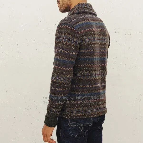RRL Ralph Lauren Fair Isle Wool-Blend Cardigan RRL Ralph Lauren. Size US M / EU 48-50 / 2 - 2 Thumbnail