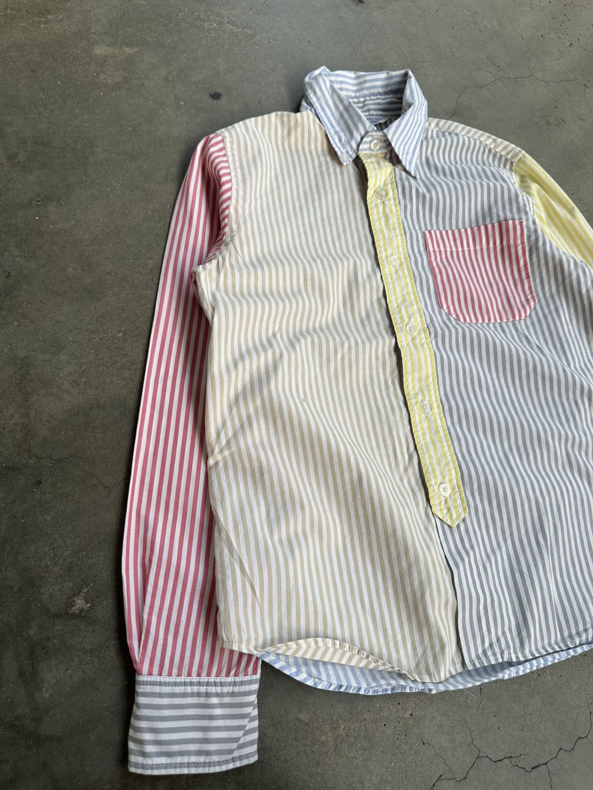 Beams Japan Beams Boy Multicolour Stripes Button Up Shirt Size US S / EU 44-46 / 1 - 4 Thumbnail