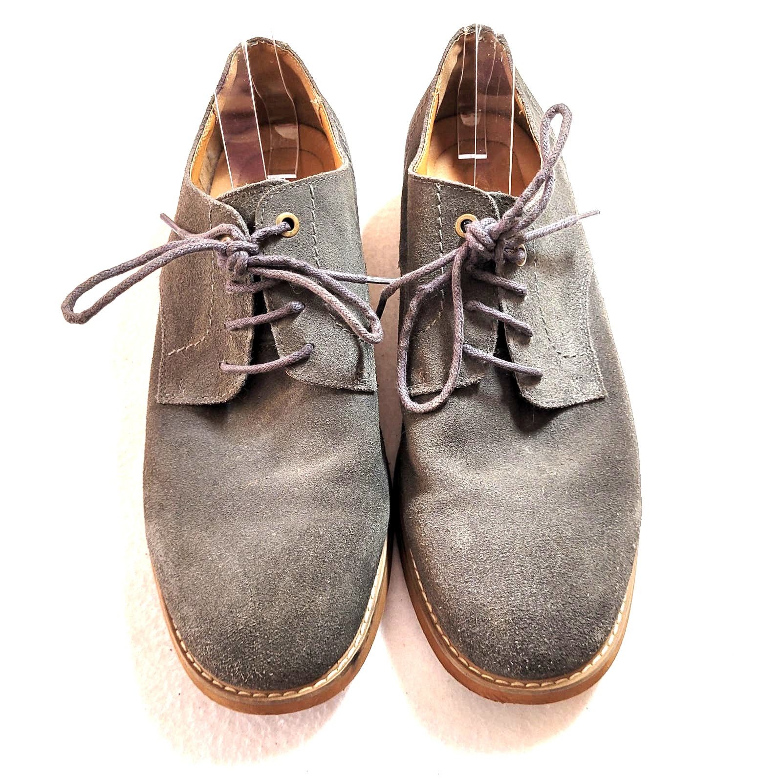 Tommy Hilfiger Tommy Hilfiger Men's Oxford Shoes 10.5 Suede Leather Lace Up Size US 10.5 / EU 43-44 - 2 Thumbnail