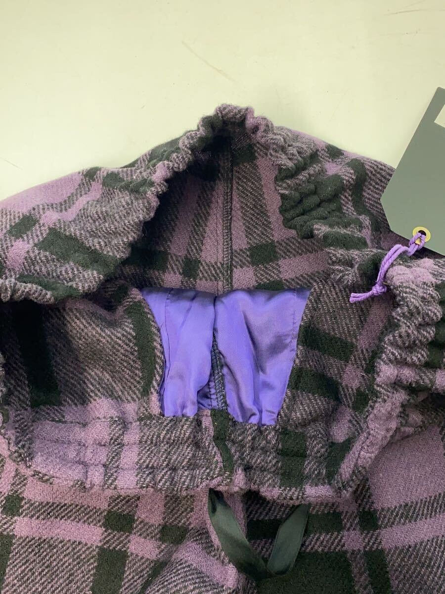 Needles Needles Wool Track Pants Purple Check Size US 30 / EU 46 - 3 Thumbnail