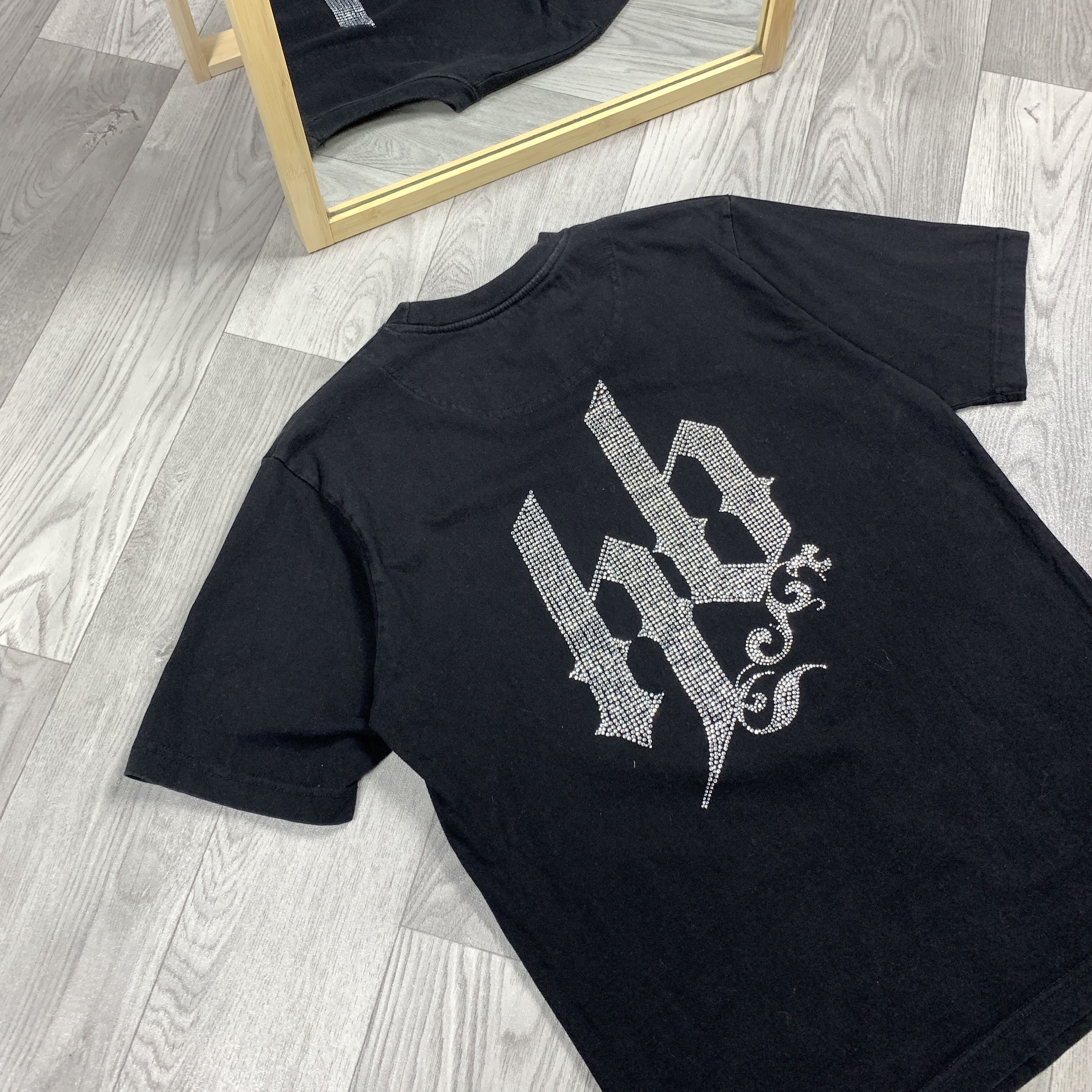 Other Hoodboyz Streetwear Black Rhinestones Tee Shirt M Size US M / EU 48-50 / 2 - 8 Thumbnail