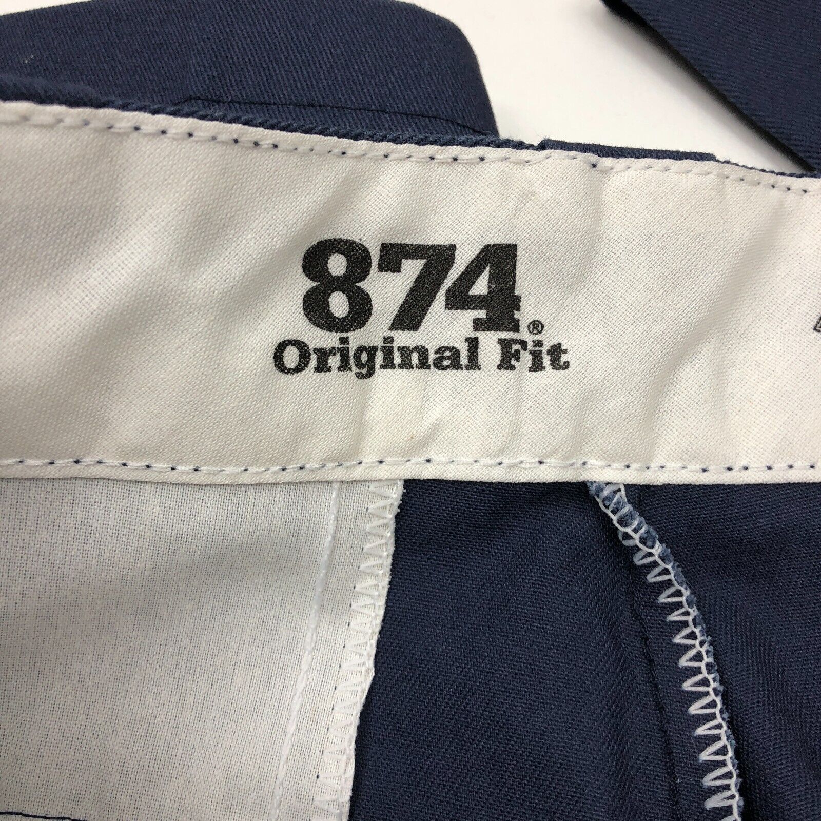 Dickies New Dickies 874 Original Fit Navy Blue Pants Size 33x31 Size US 33 - 4 Thumbnail