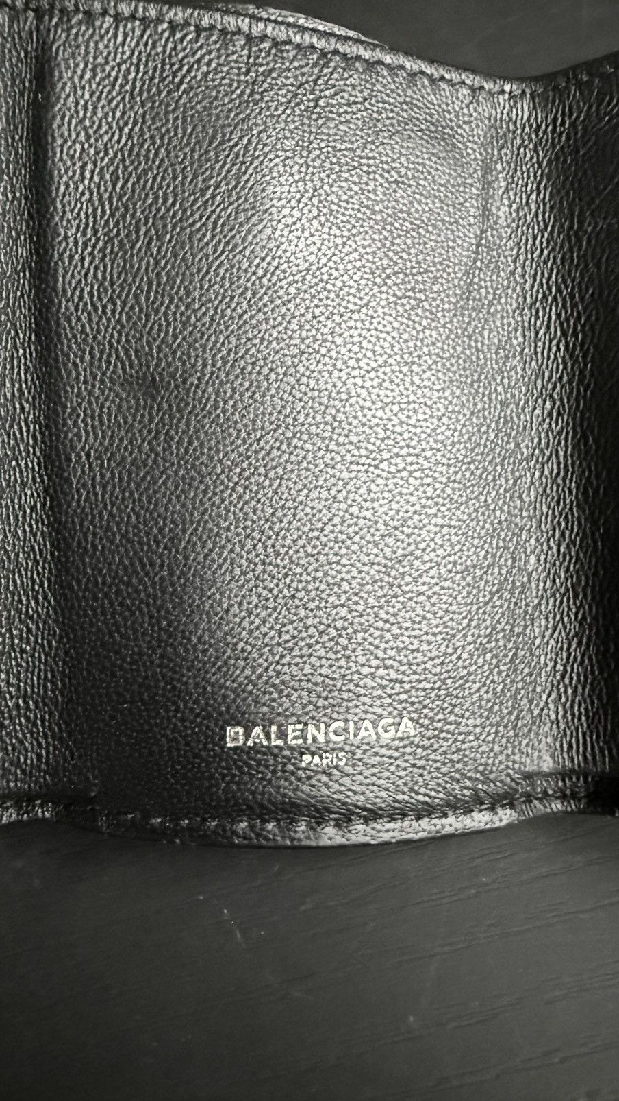 Balenciaga Balenciaga Spellout Compact Trifold Wallet Size ONE SIZE - 12 Thumbnail