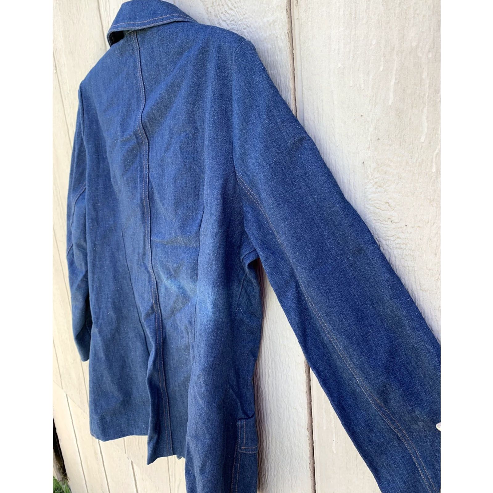 Vintage VINTAGE Koret City Blues denim blazer jacket Union Made In USA 1970s M/L Blue Denim Jacket Mens/Womens? Size M / US 6-8 / IT 42-44 - 5 Thumbnail
