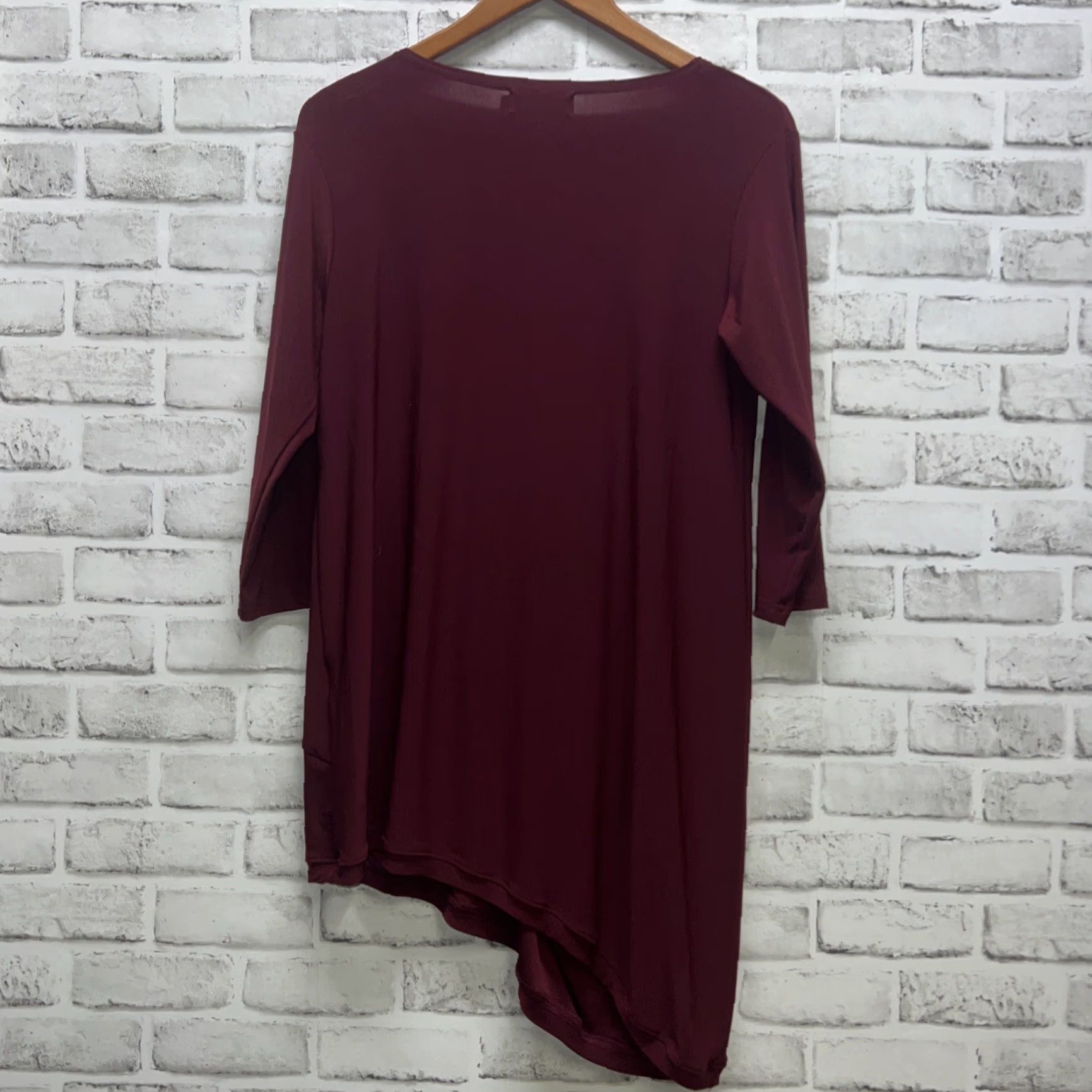 Vintage VINTAGE Sympli Blouse Red Stretchy Womens Size 8 Size M / US 6-8 / IT 42-44 - 4 Thumbnail