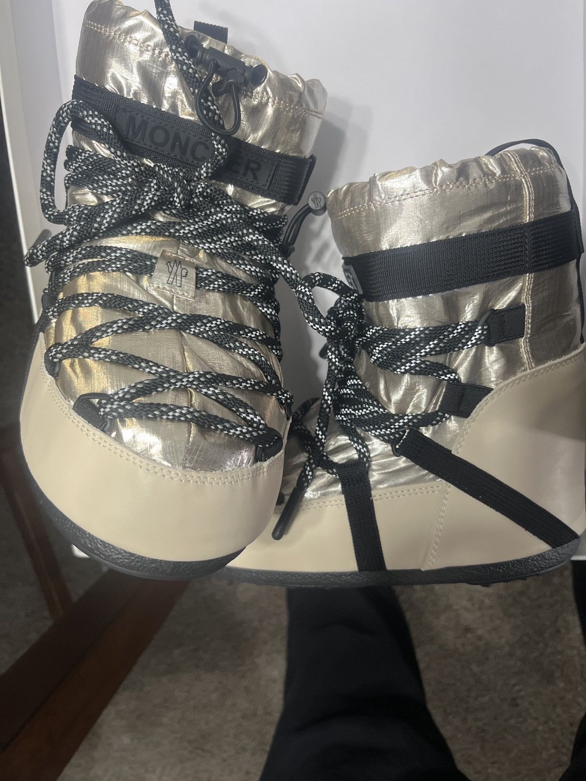 Moncler Grenoble Moncler MB Icon Low Gaiter Size US 6 / IT 36 - 5 Thumbnail
