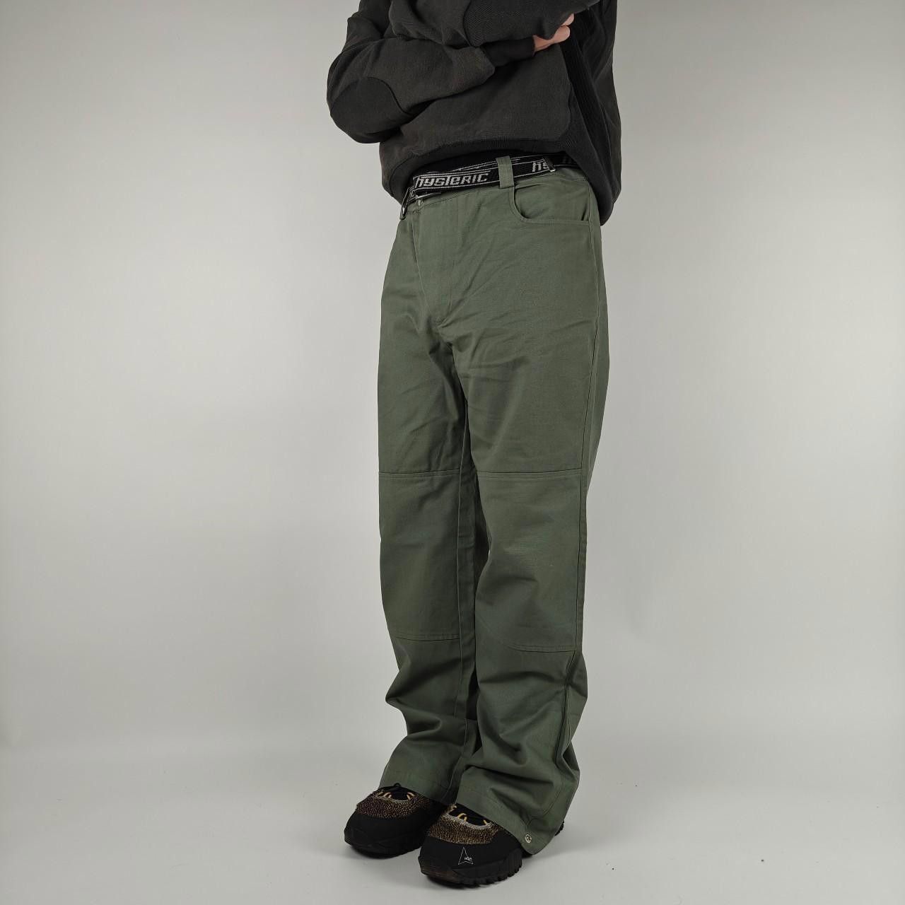 Other Green Fatigue Technical Wide Leg Trousers Size US 32 / EU 48 - 2 Thumbnail