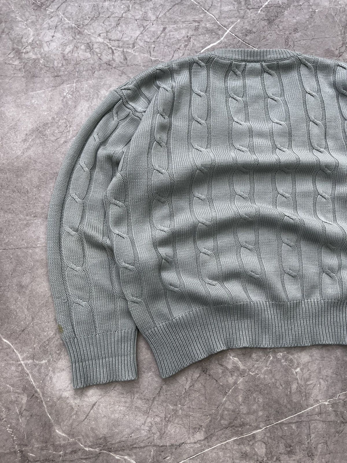 Japanese Brand × Lacoste VINTAGE KNITTED V-neck LACOSTE CHEMISE SWEATER Y2K Size US L / EU 52-54 / 3 - 9 Thumbnail