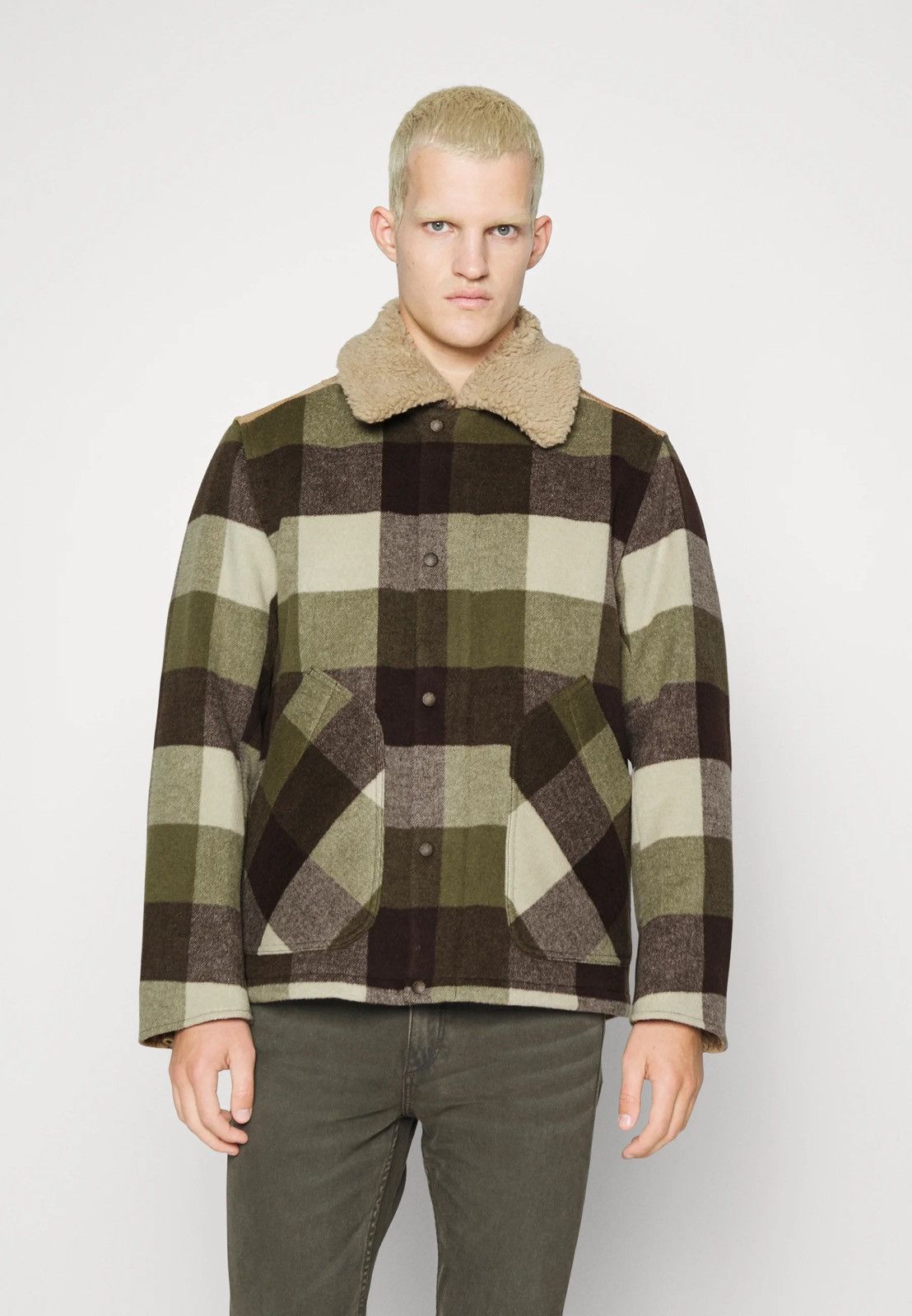 Rag & Bone !DS! AW22 Rag & Bone Checkered Army Buffalo Lane Jacket Size US M / EU 48-50 / 2 - 3 Thumbnail