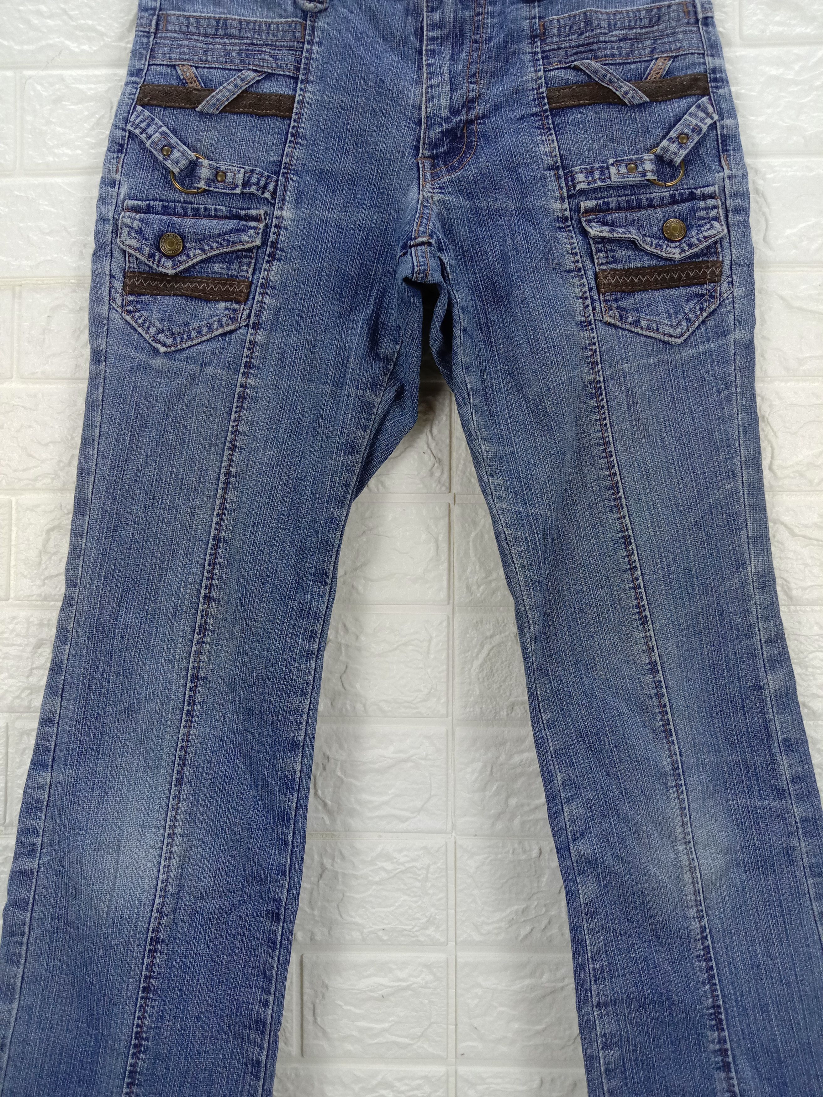 Japanese Brand Vintage Japanese Bush Flare Jeans Boot Cut Denim Size 28" / US 6 / IT 42 - 3 Thumbnail