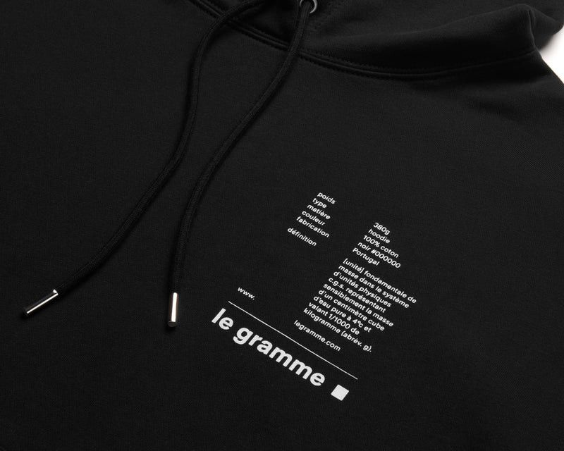 Le Gramme black hoodie 380g Size US M / EU 48-50 / 2 - 4 Thumbnail