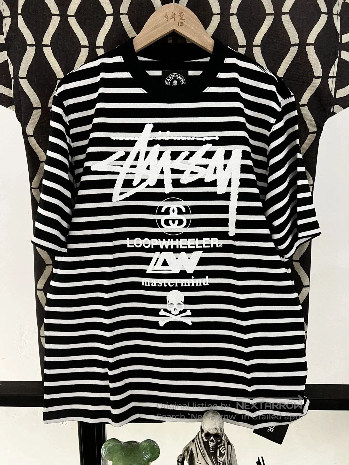 Mastermind Japan mastermind japan x stussy striped t-shirt. Size US L / EU 52-54 / 3 - 1 Thumbnail