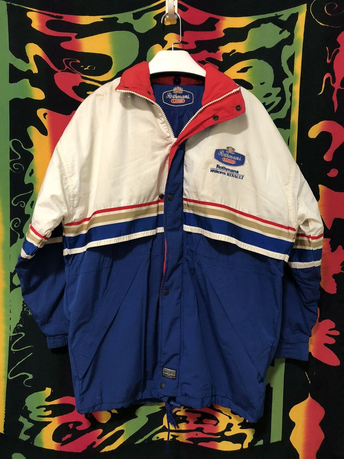 ICON Motorsports Vintage F1 Racing Rothmans team jacket Size US XL / EU 56 / 4 - 1 Thumbnail