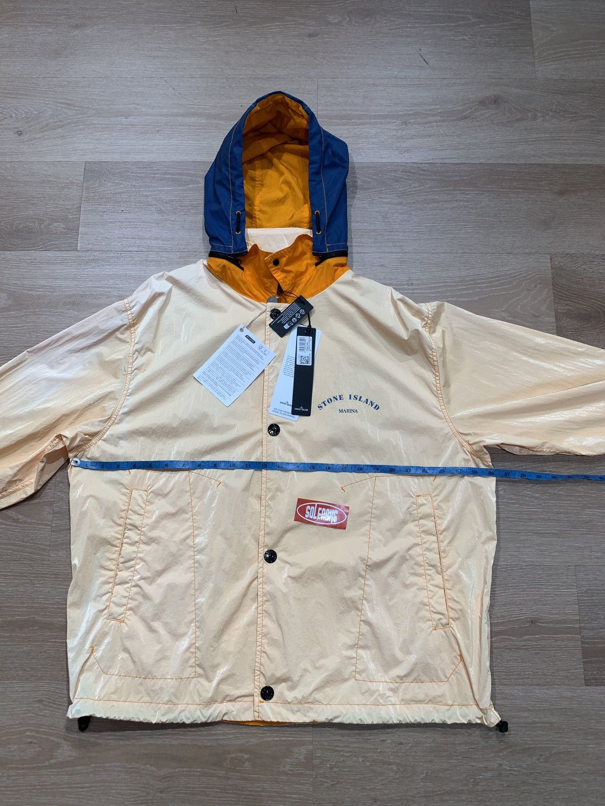Designer × Stone Island Stone island blouson C/CAPP marina jacket Size US L / EU 52-54 / 3 - 9 Thumbnail