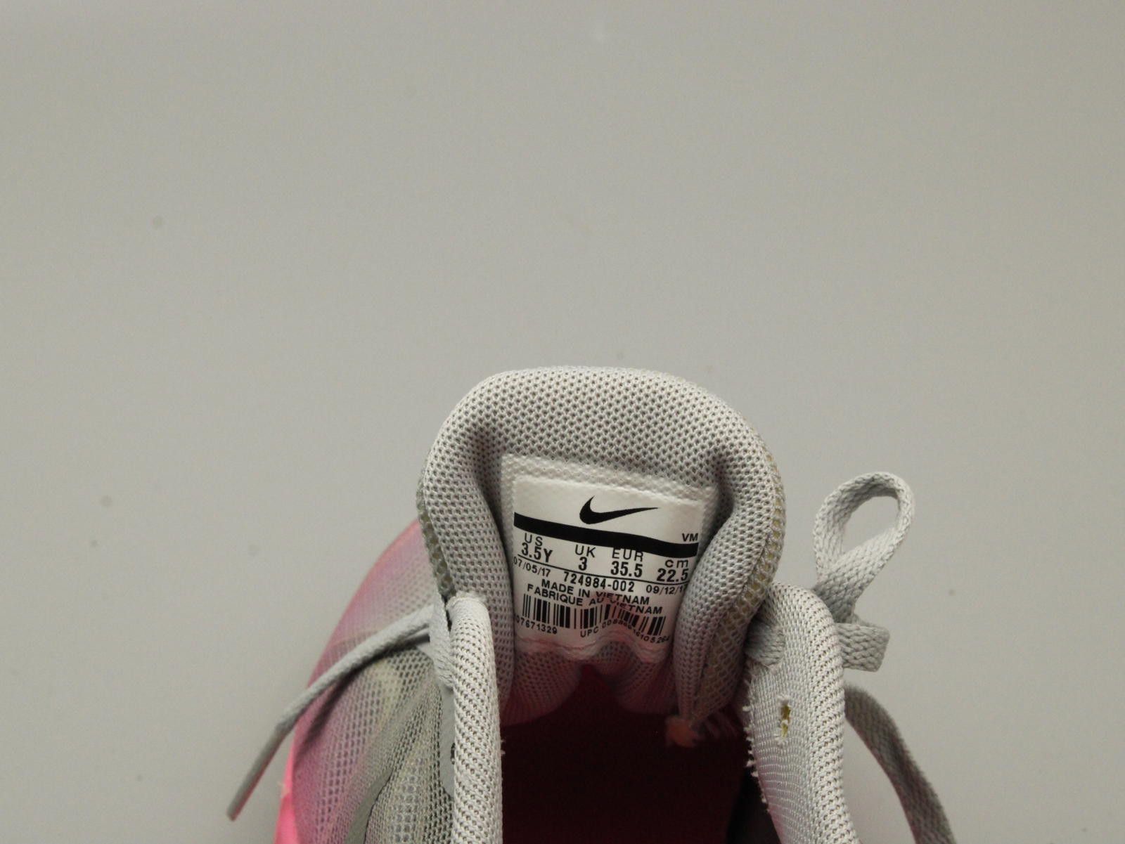 Nike Nike Men's Sneakers Gray and Pink Athletic Shoes UK Size 3 Size US 5 / EU 37 - 7 Thumbnail