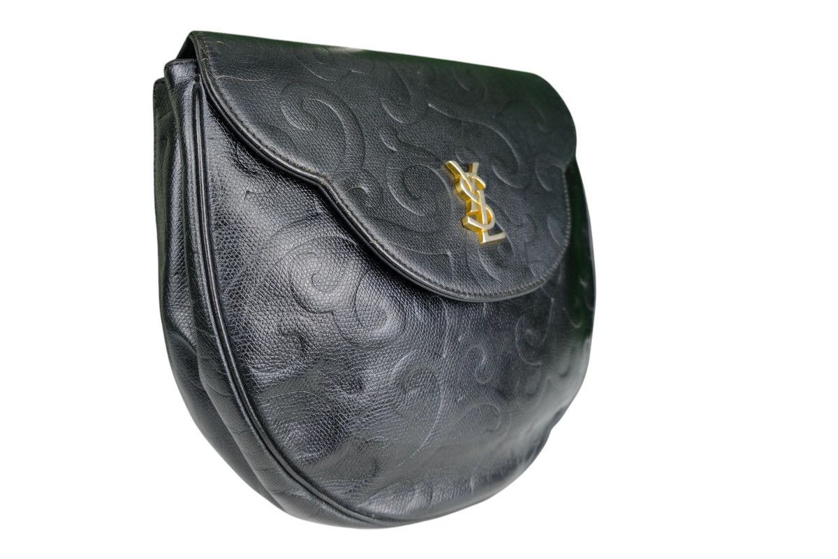 Yves Saint Laurent Authentic vintage ysl Arabesque Pattern Shoulder Bag Leather Size ONE SIZE - 3 Thumbnail
