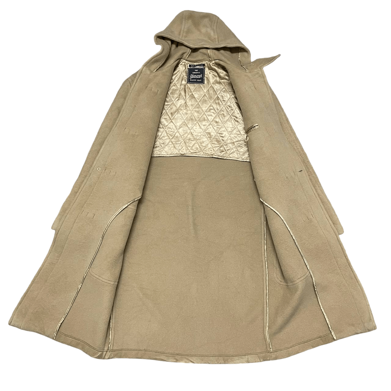 Gloverall Vintage Gloverall Hooded Duffle Coat 100% Cashmere Size US L / EU 52-54 / 3 - 5 Thumbnail
