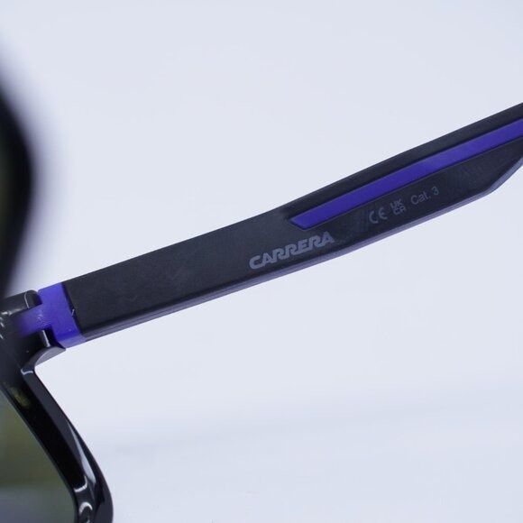 Carrera Carrera CARRERA 4017/S 0D51 Z0 Sunglasses Black Shield Frame Size ONE SIZE - 7 Thumbnail