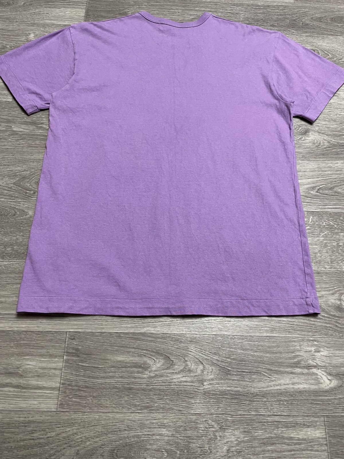 Comme des Garcons PLAY Comme Des Garcons CDG PLAY Purple Mini Heart Logo T-Shirt Size US XXL / EU 58 / 5 - 14 Thumbnail
