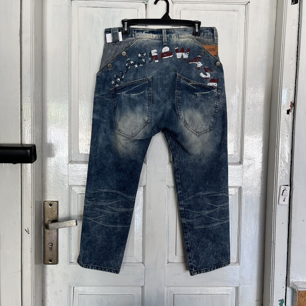 Japanese Brand Wash & Wash Japanese Brand Y2K Style Size US 34 / EU 50 - 1 Thumbnail