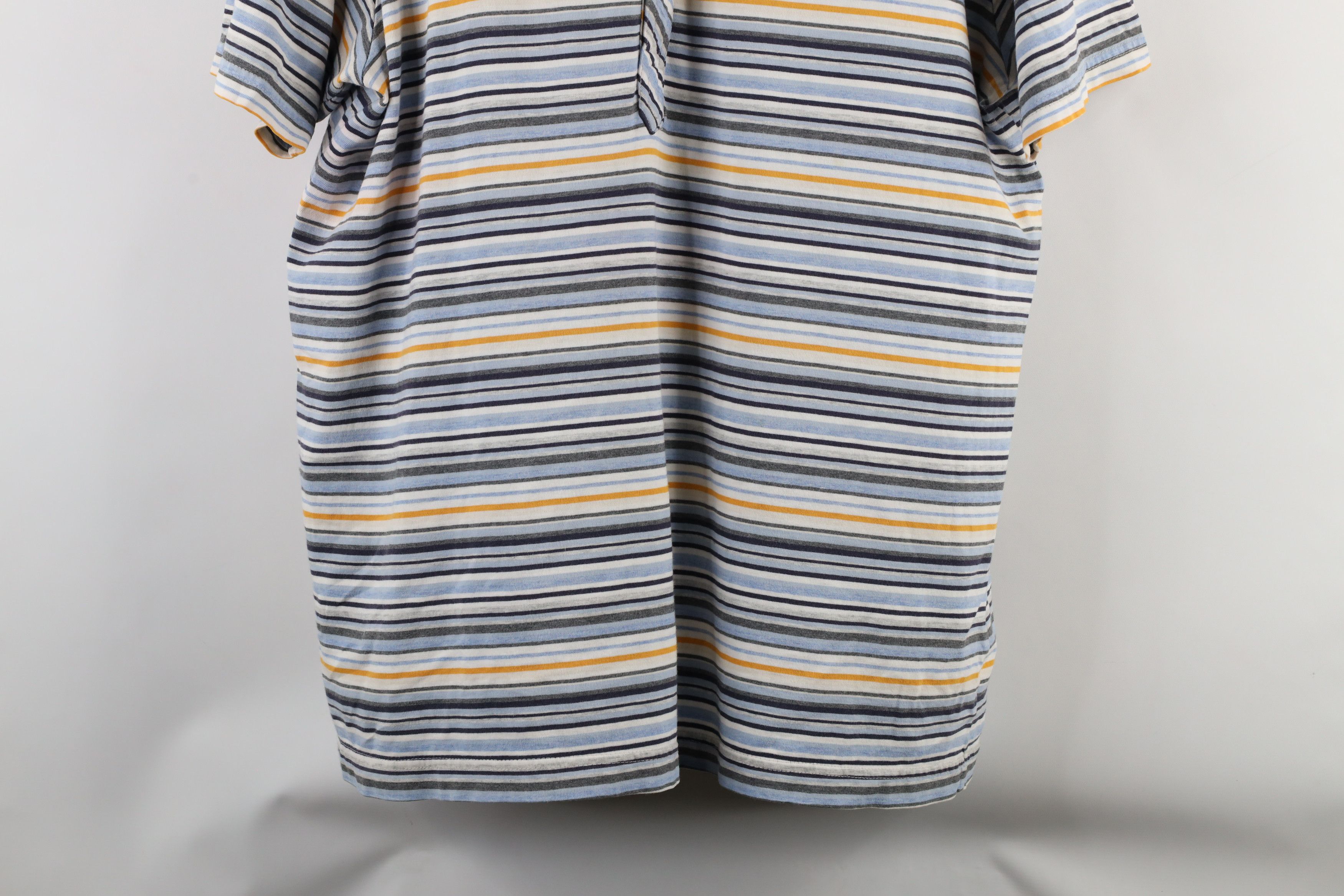 Express × Vintage Express Block Short Sleeve Collared Golf Polo Shirt Cotton Size US XL / EU 56 / 4 - 3 Thumbnail