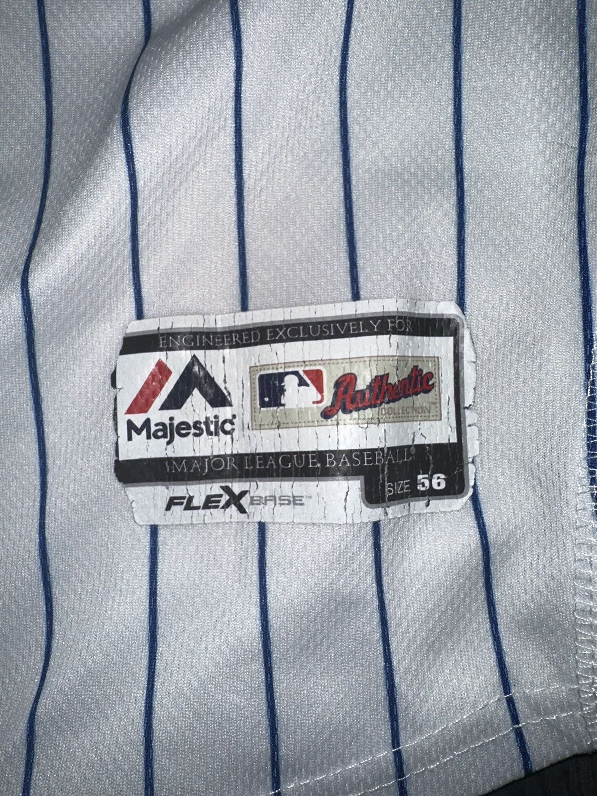 MLB × Majestic Cubs white jersey #44 Rizzo Size US XL / EU 56 / 4 - 3 Thumbnail