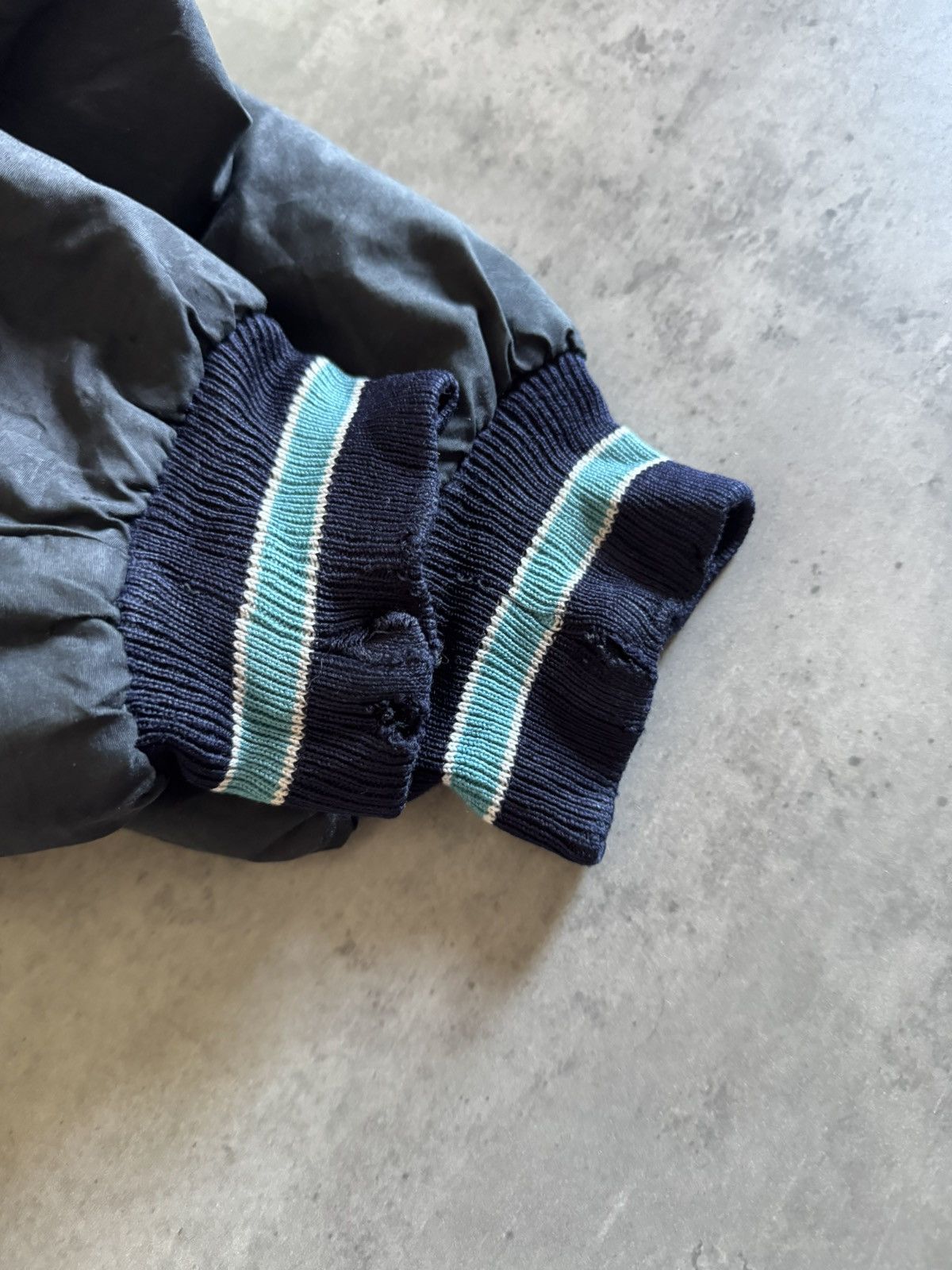 Starter Starter XL San Jose Sharks 🦈 NHL vintage bomber jacket zip Size US XL / EU 56 / 4 - 20 Thumbnail