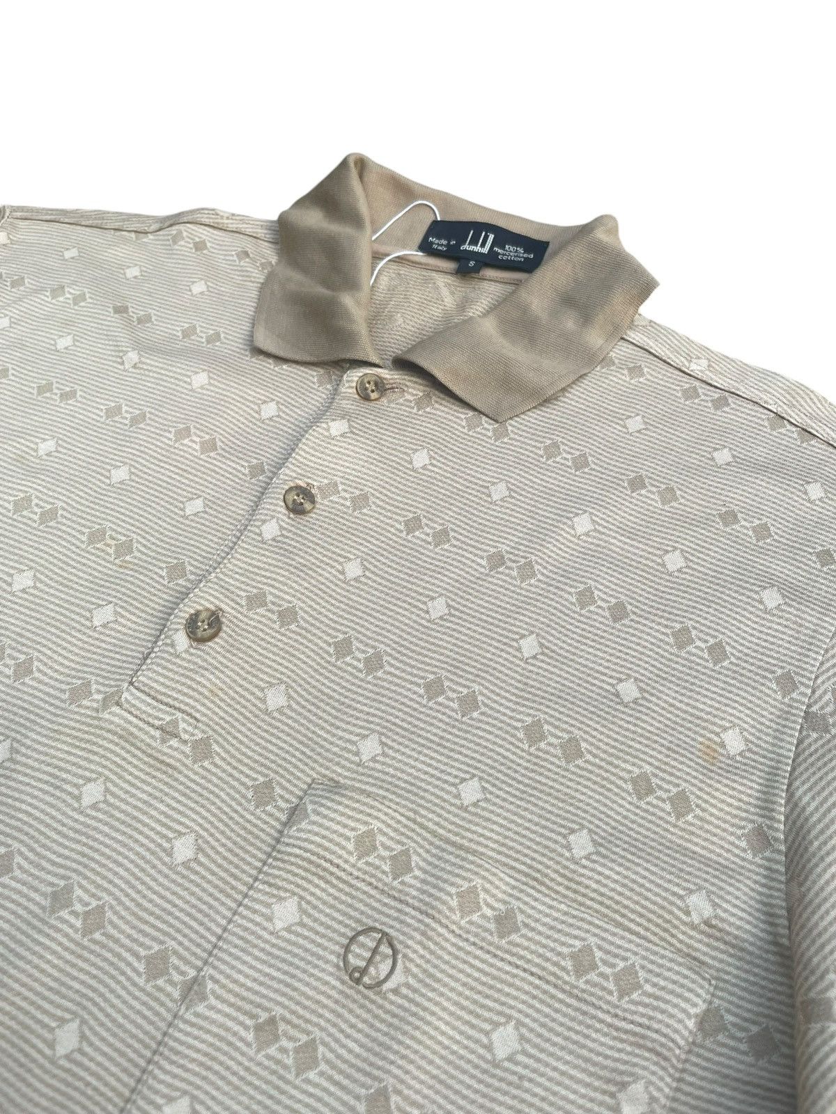 Alfred Dunhill Vintage Dunhill L/S Polo Tshirt Size US M / EU 48-50 / 2 - 4 Thumbnail