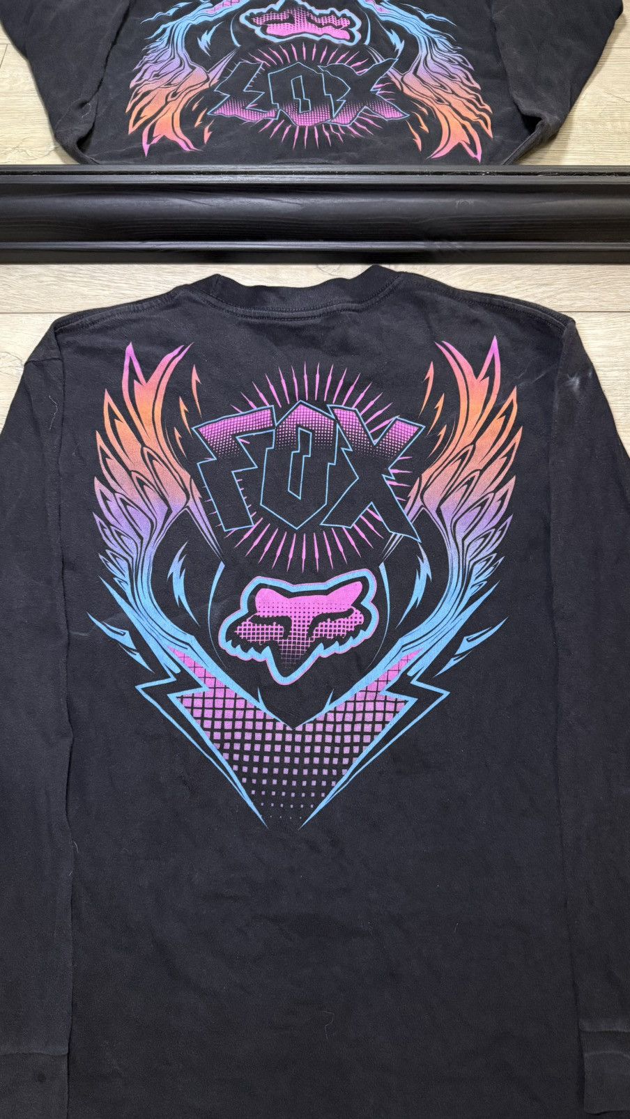 Fox Racing Vintage / Y2K Fox Women’s Long Sleeve Shirt Size M / US 6-8 / IT 42-44 - 3 Thumbnail