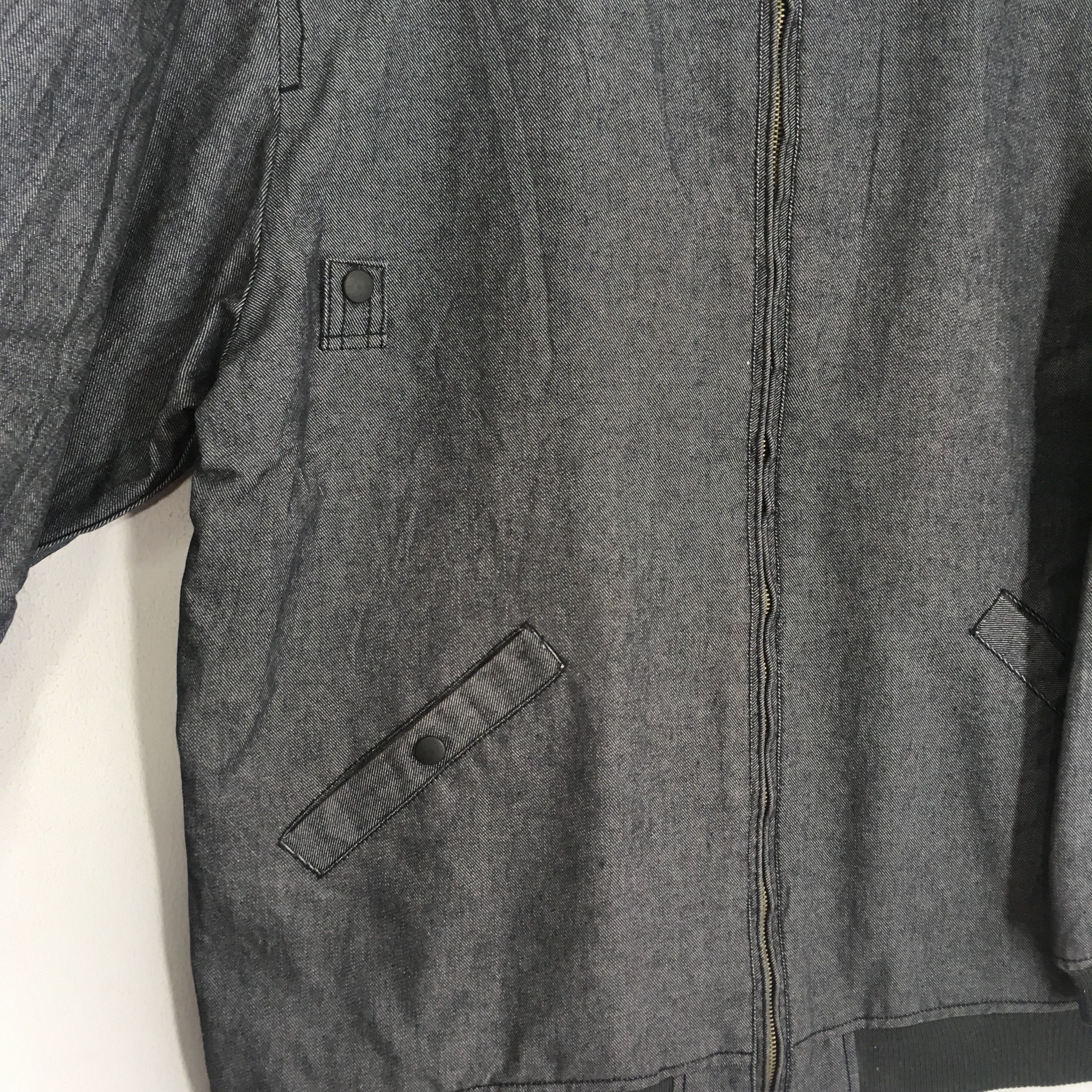 Number (N)ine Number (N)ine Japanese Black Denim Jeans Jacket Size US L / EU 52-54 / 3 - 6 Thumbnail
