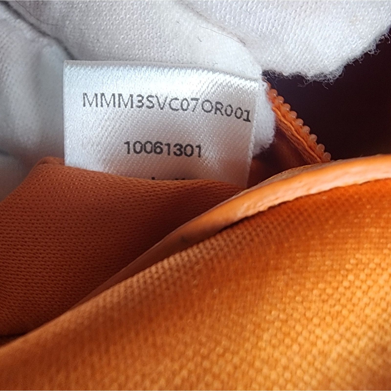 MCM Auth MCM Aren Orange Monogram Crossbody Bag Silver Hardware Size ONE SIZE - 5 Thumbnail