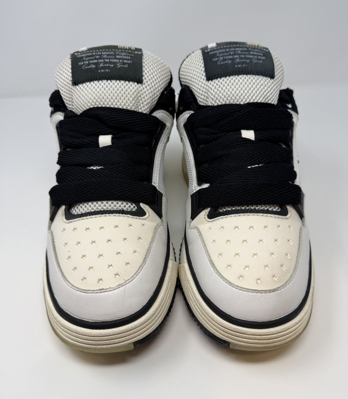 Amiri Amiri MA 1 Sneaker White Black Size US 10 / EU 43 - 2 Thumbnail