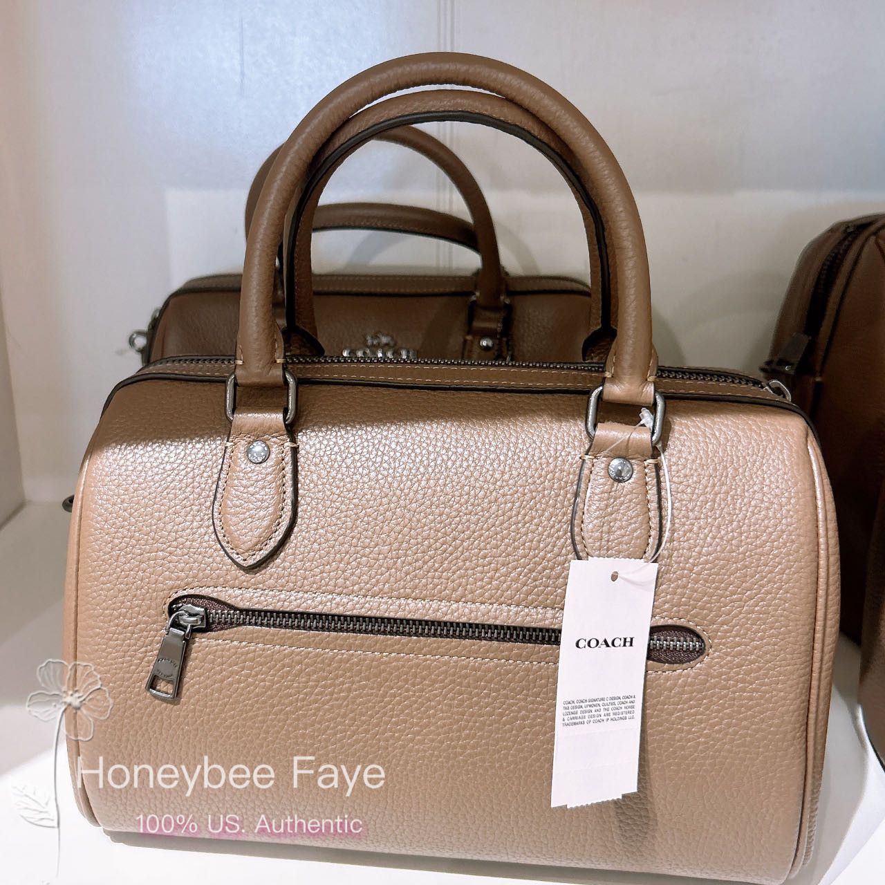 Coach Rowan Satchel Bag CV962 Size ONE SIZE - 2 Thumbnail