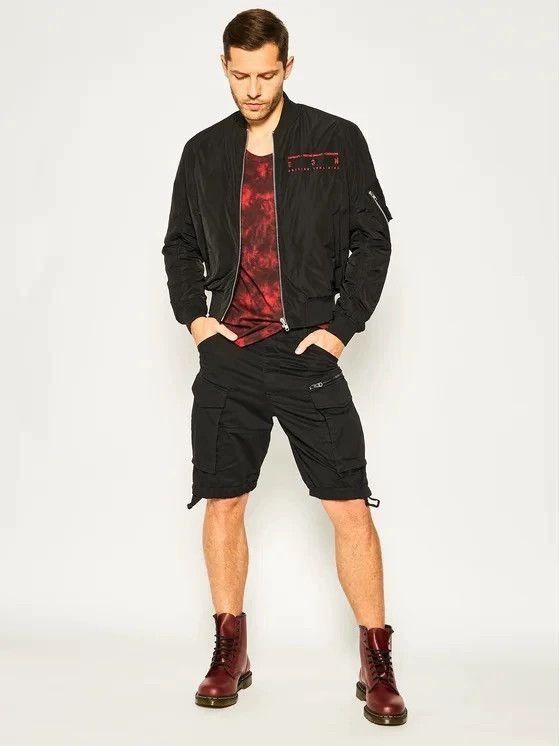 Alexander McQueen Black er Jacket with Zip Closure Size US XXS / EU 40 - 1 Thumbnail