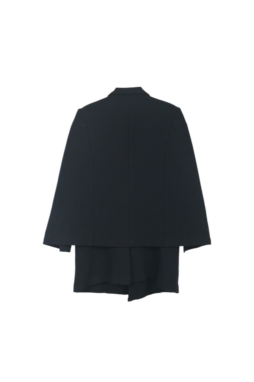 Comme des Garcons COMME des GARCONS 12SS Double Cape Jacket – Navy Size M / US 6-8 / IT 42-44 - 3 Thumbnail