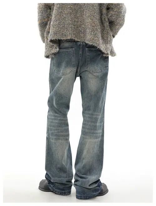 VIBE bootcut flared grunge washed jeans Size US 30 / EU 46 - 4 Thumbnail