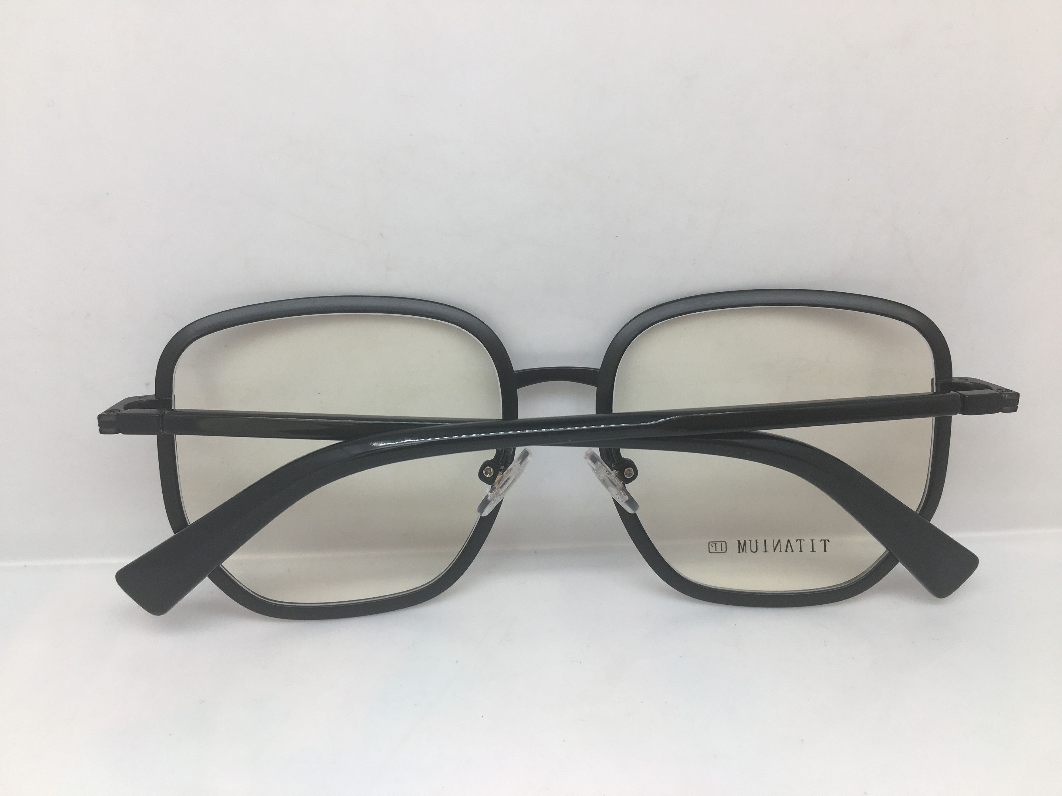 Other Oversize Black Titanium ROCKABILLY Eyeglasses Frame Size ONE SIZE - 7 Thumbnail