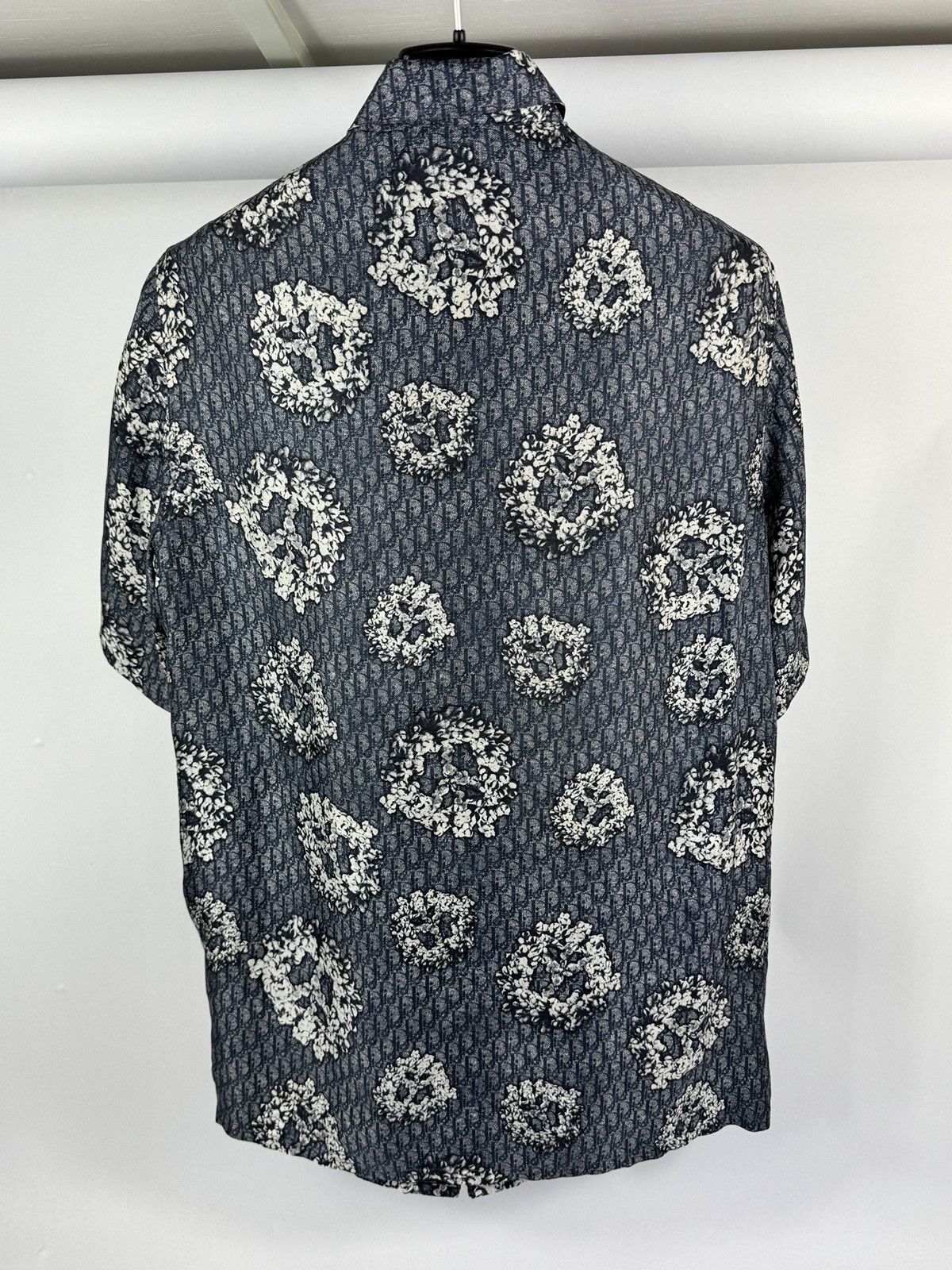 Dior OBLIQUE PRINT SILK SHIRT Size US L / EU 52-54 / 3 - 2 Thumbnail
