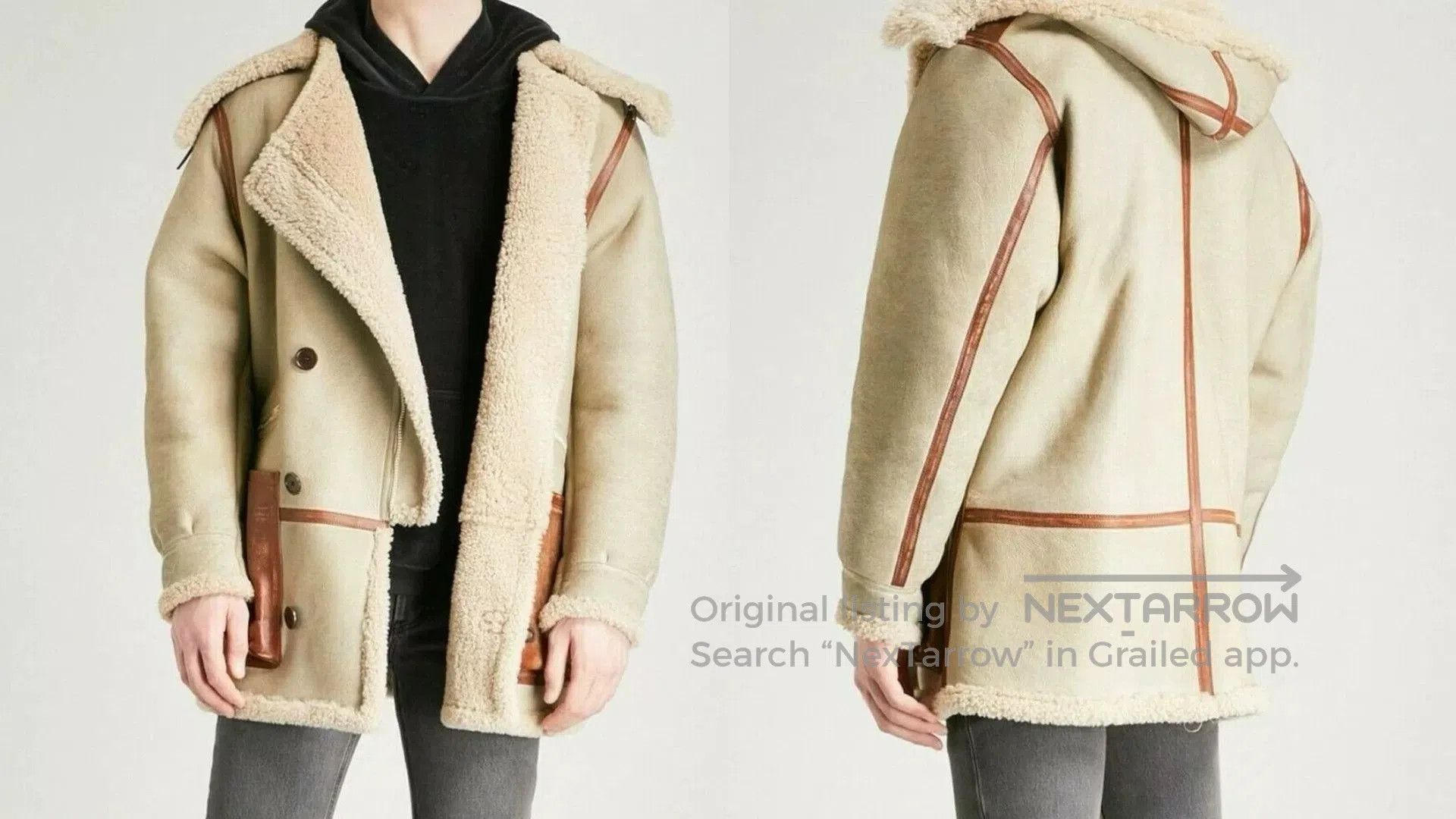 Yeezy Yeezy Season 5 Shearling Pilot B7 Coat. Size US XS / EU 42 / 0 - 2 Thumbnail