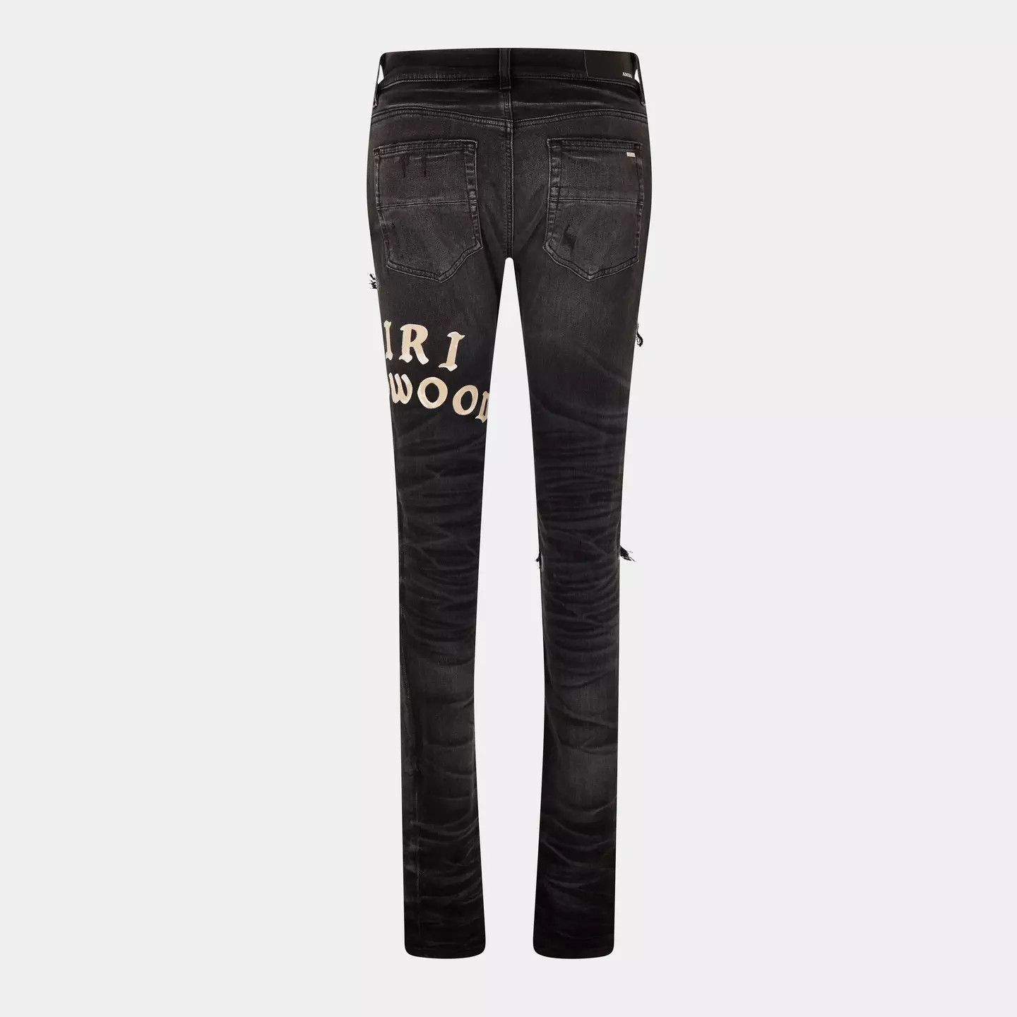 Amiri o1g2r1mq0426 Skinny Jeans in Faded Black Size US 32 / EU 48 - 2 Thumbnail