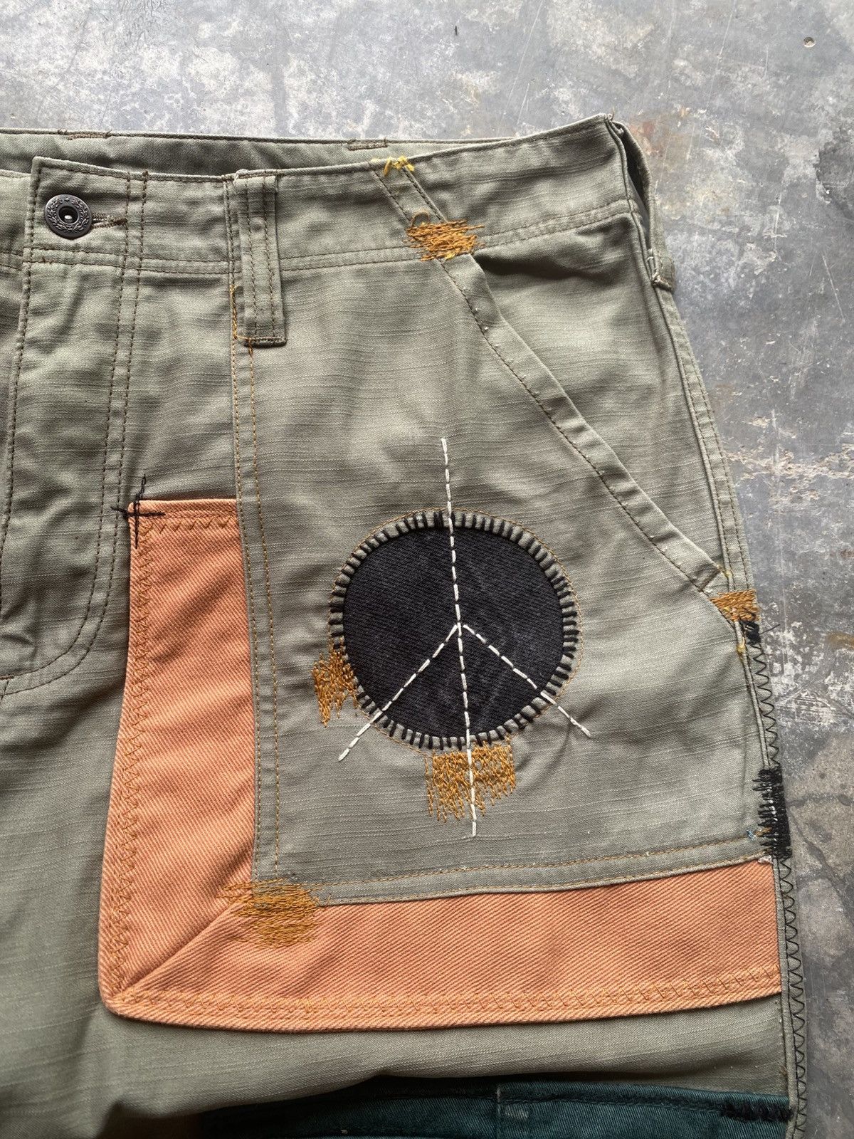 Kapital Repaired Patchwork Army Pant KAPITAL GREG LAUREN STYLE Size US 33 - 9 Thumbnail