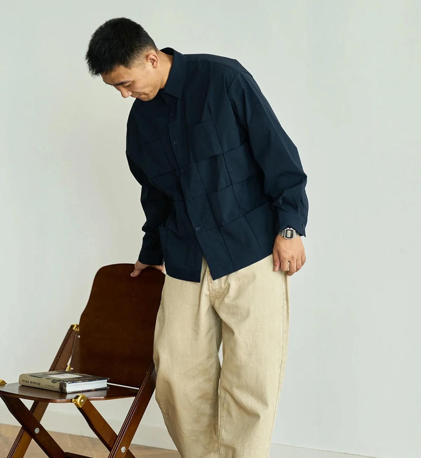 Other Woven Check Straight Hem Shirt Size US M / EU 48-50 / 2 - 2 Thumbnail